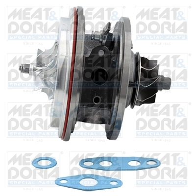 Core assembly, turbocharger